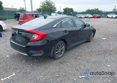 2019 Honda Civic Ex-L из США, поврежденный, VIN 19XFC1F74KE201406